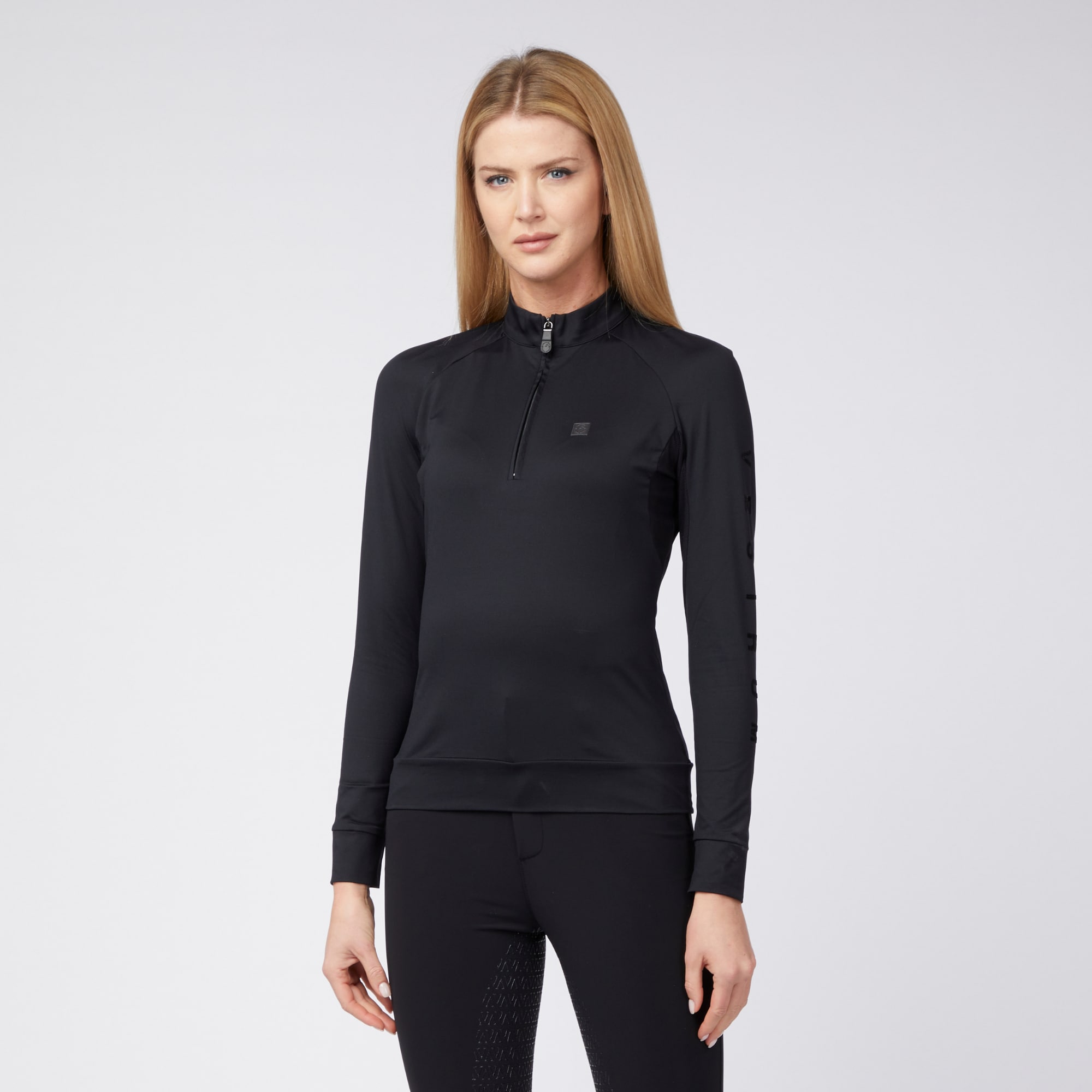 Sundsvall LS Reitshirt - Schwarz
