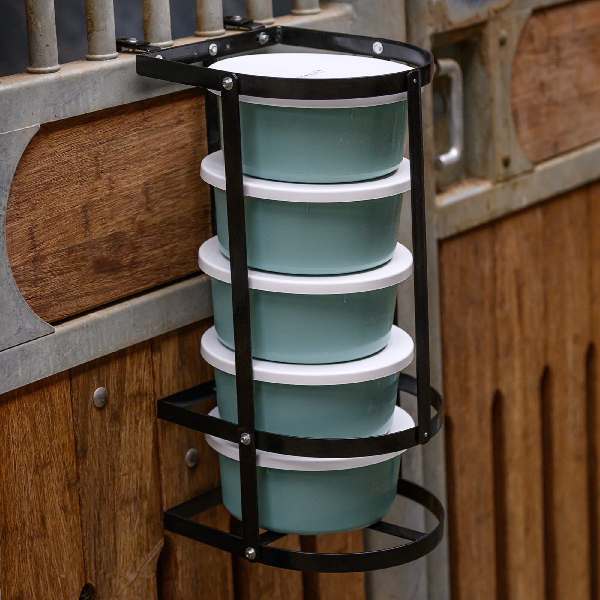 Futterschalenhalter für 2-Liter-Futterschüsseln