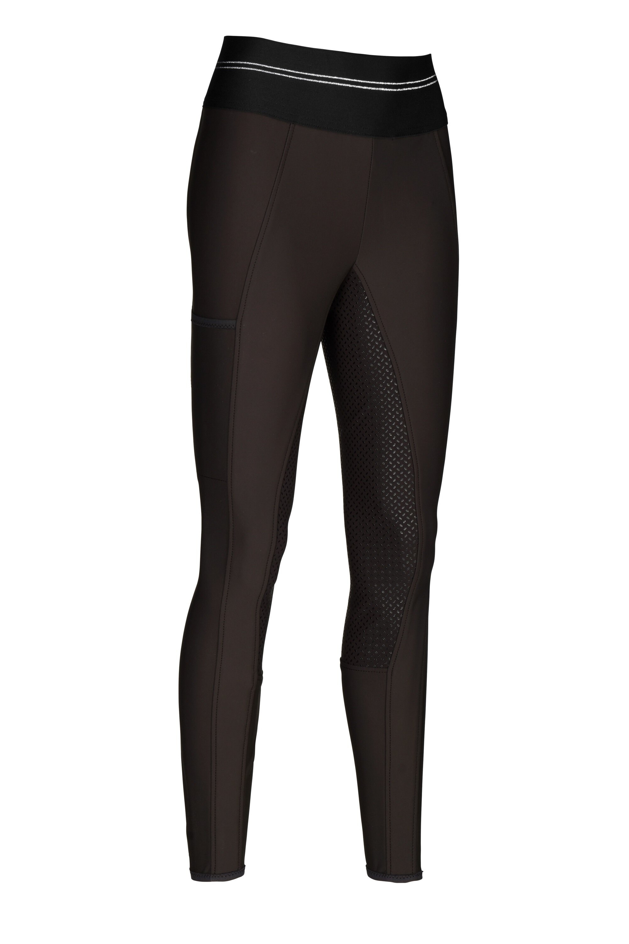 Reitleggings Gia Grip Athleisure - Braun